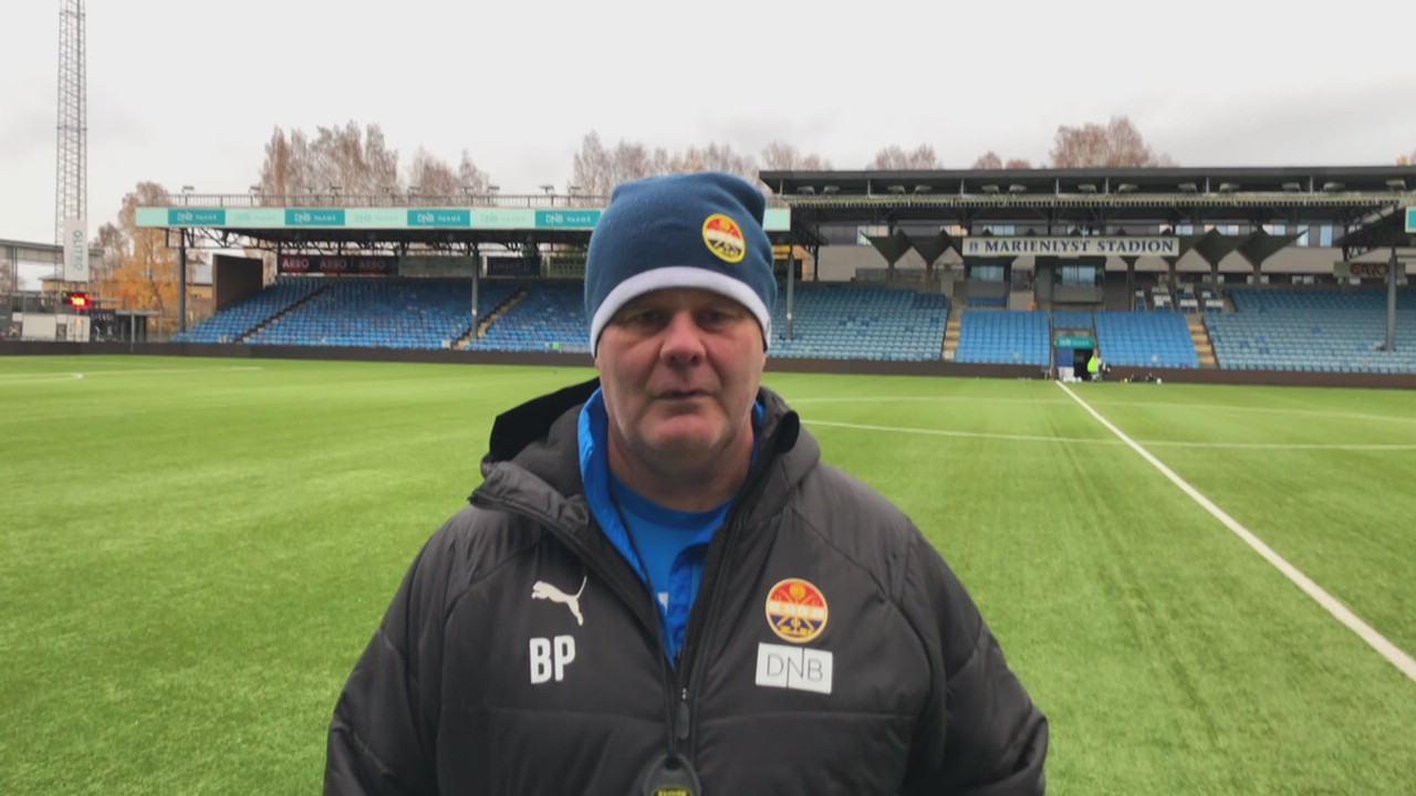 BP foran den siste hjemmekampen